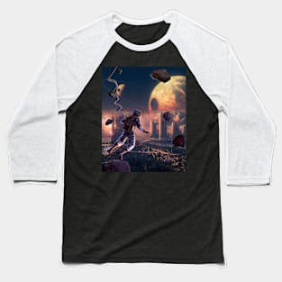 ASTRONAUT CITY Baseball T-Shirt